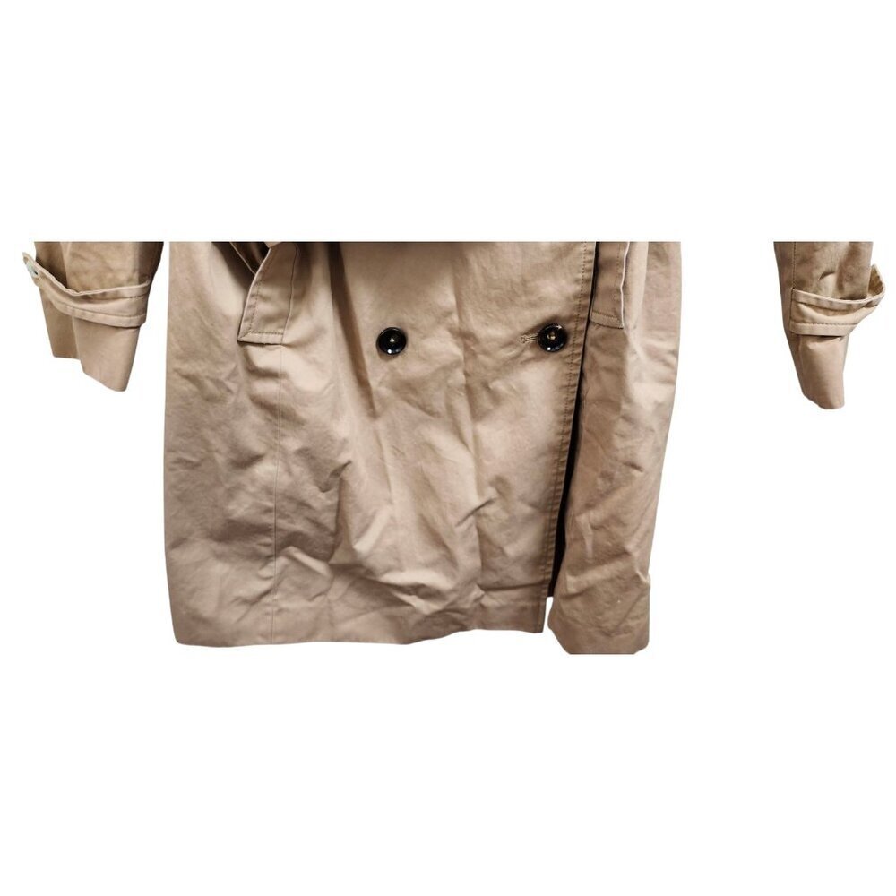 Massimo Dutti Women’s Trench Coat With Belt Brown Size M - Picture 6 of 16